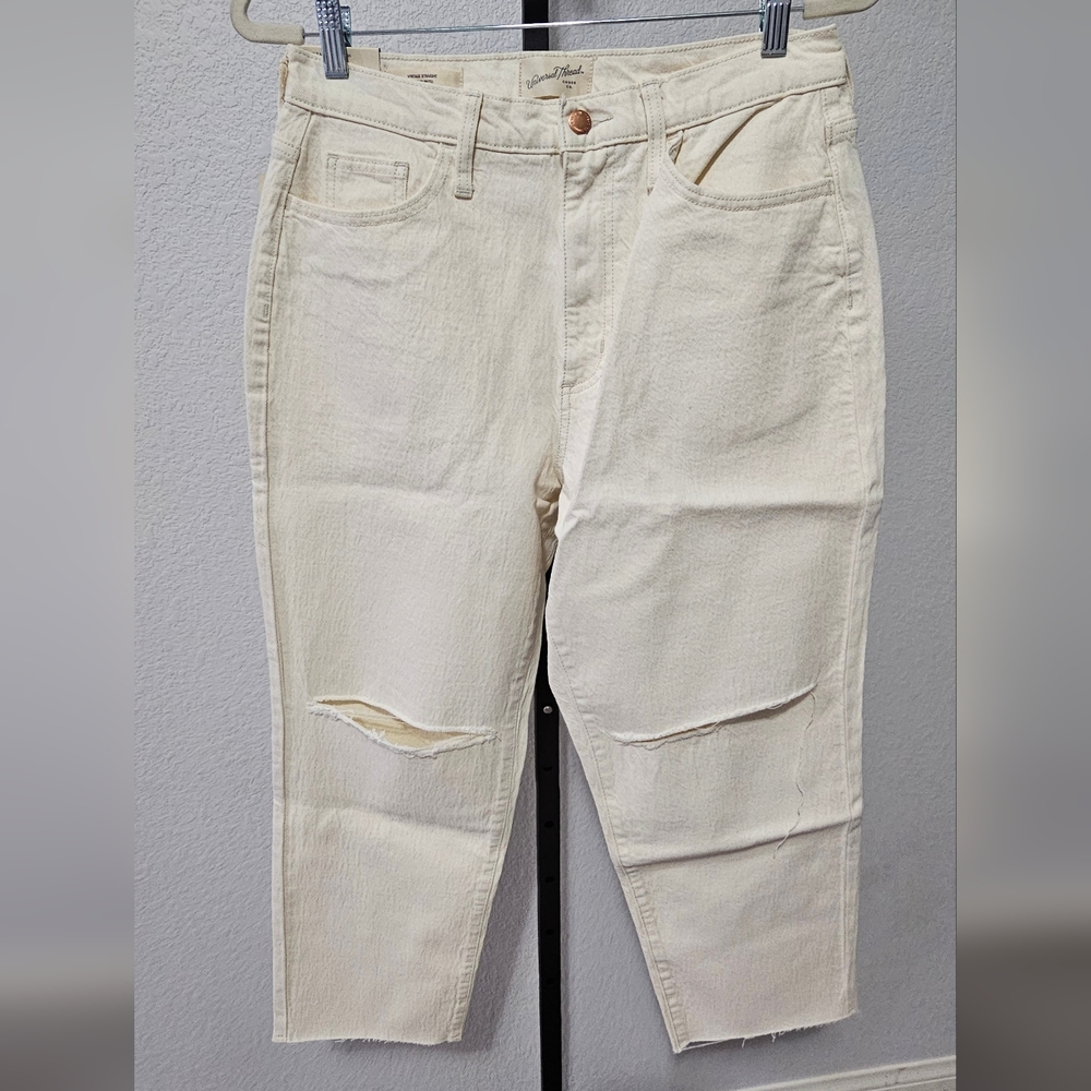 Womens Vintage Straight Pants